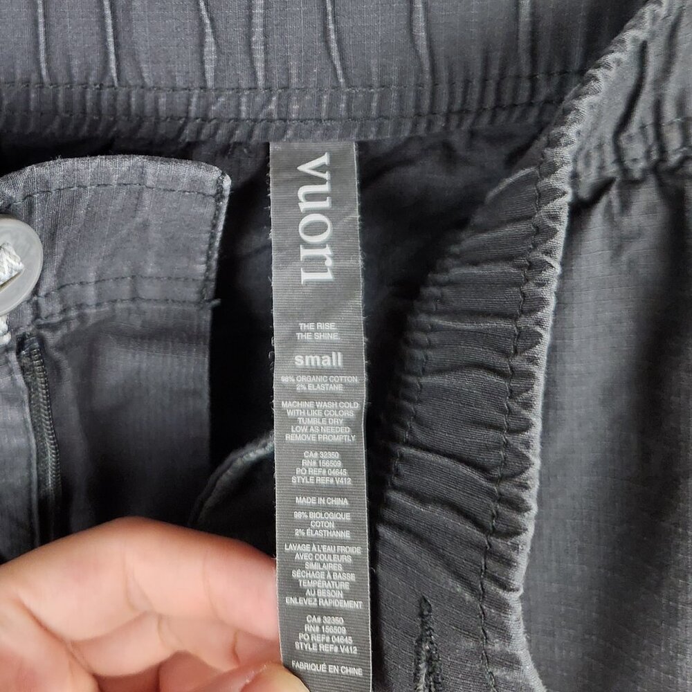 Vuori Men's Charcoal Ripstop Pants Organic Cotton sz S - Picture 12 of 12